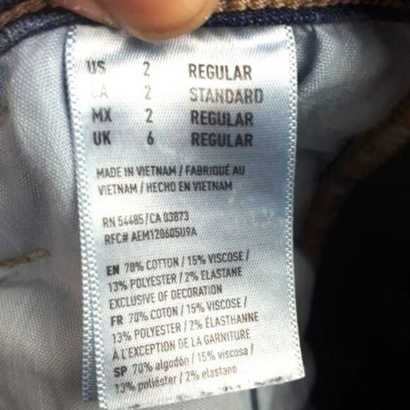 American Eagle Outfitters AEO Super Hi-Rise Jegging Size 2 Regular - Picture 11 of 13
